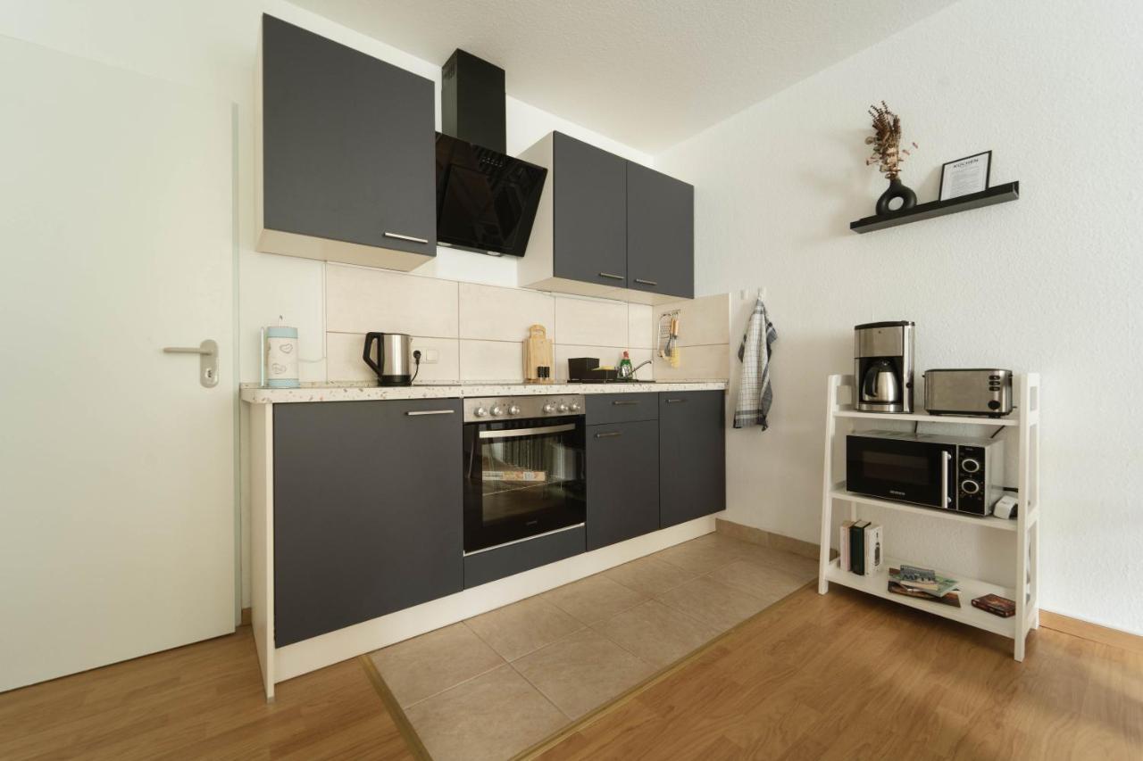 Raum921 - Stilvolles Apartment - Wlan, Tiefgarage, Kueche, Netflix Magdeburg Exterior foto