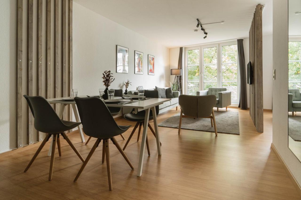 Raum921 - Stilvolles Apartment - Wlan, Tiefgarage, Kueche, Netflix Magdeburg Exterior foto